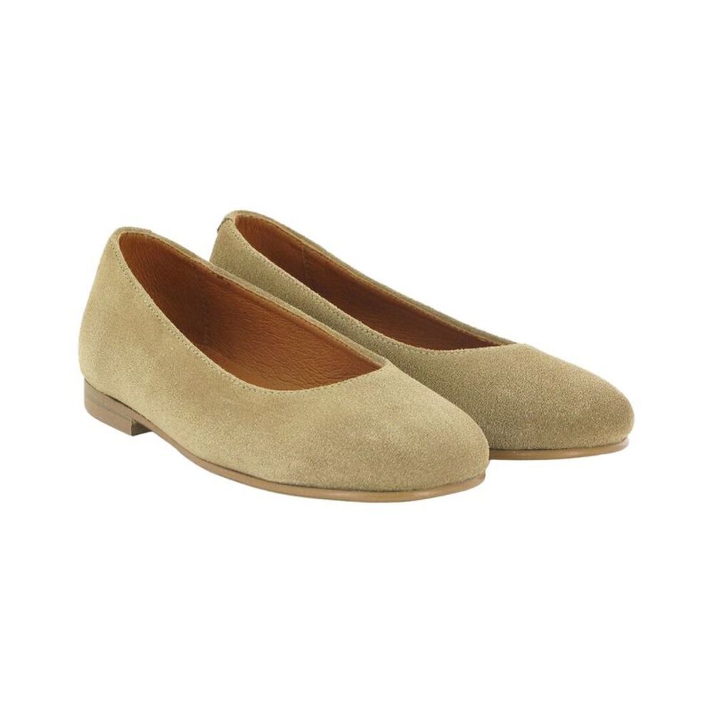Atlanta Mocassin Leather Suede Ballerinas